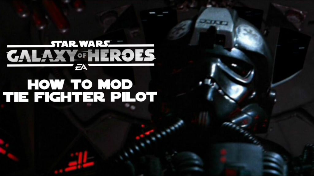 swgoh first order tie pilot mods