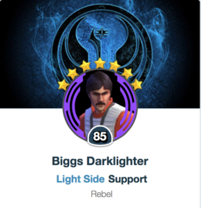 Biggs Darklighter Mods - SWGoH