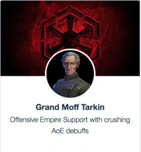 Tarkin Mods - SWGoH