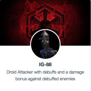 Mods for IG-88 - SWGoH