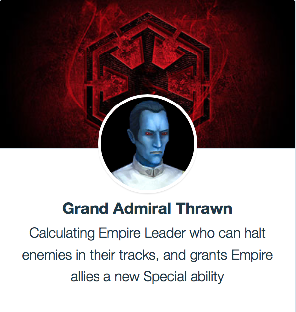 SWGoH Grand Admiral Thrawn