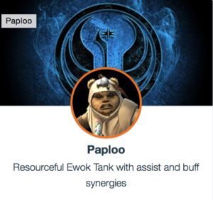 SWGoH- Paploo