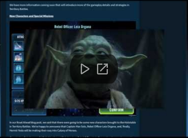 SWGoH Territory Battles update