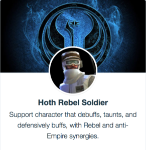 Hoth Rebel Soldier - SWGoH