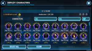 Territory Battles - SWGoH