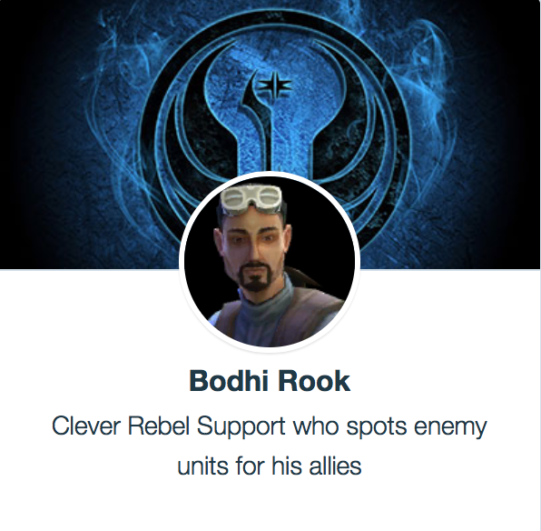 Bodhi Rook - SWGoH