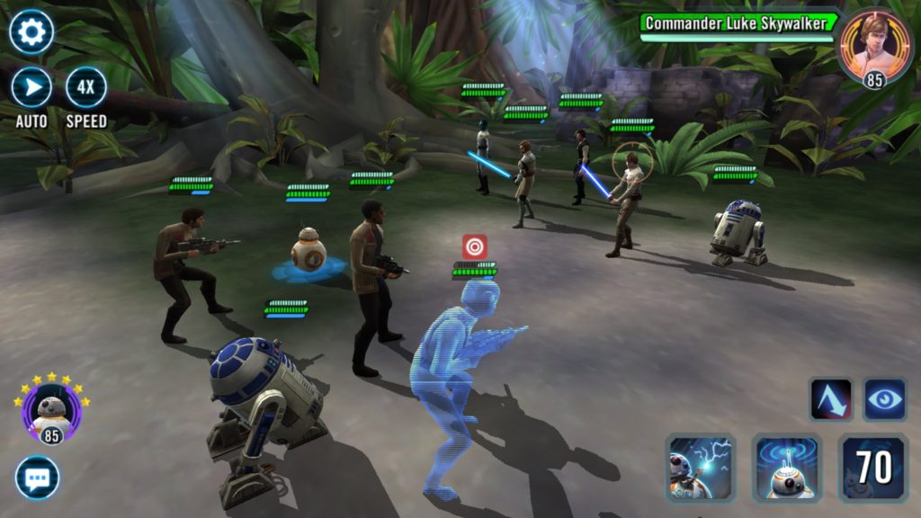 Best SWGoH Resistance squad