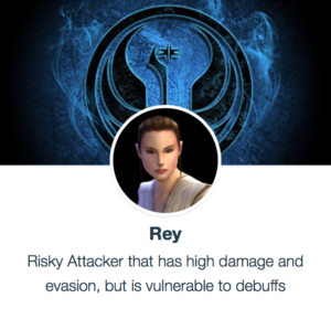 SWGoH - Rey (Scavenger)