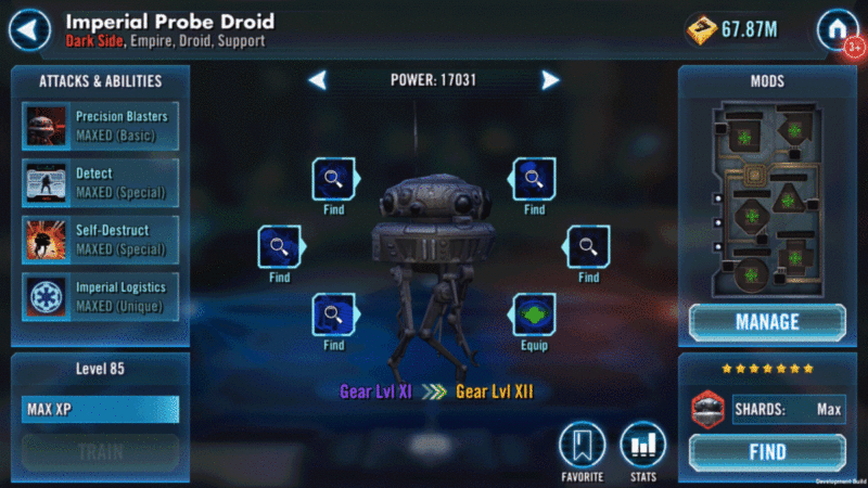 SWGoH - Imperial Probe Droid