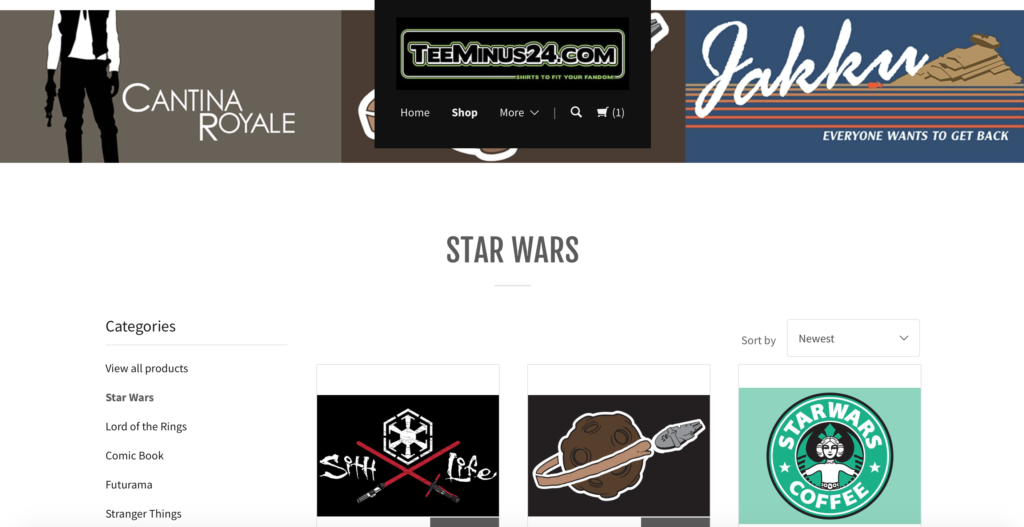 TeeMinus24.com Star Wars