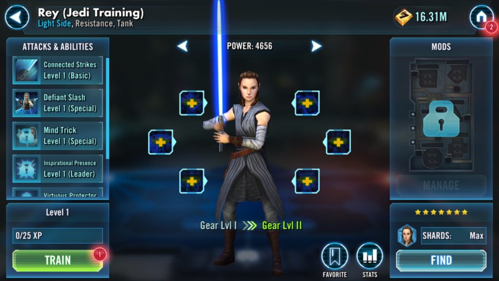 rey jedi training gear