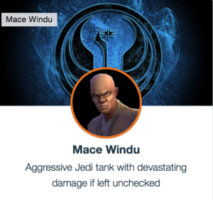 Mace Windu - SWGoH