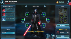 Sith Marauder - SWGoH