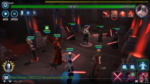 Sith Triumvirate Raid - SWGoH