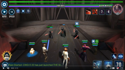 Sith Triumvirate Raid - SWGoH