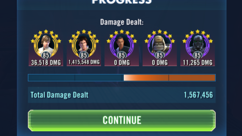 SWGoH: A Closer Look the Chex Mix team for Phase of the Sith Triumvirate – Gaming-fans.com