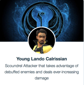 SWGoH - Young Lando Calrissian