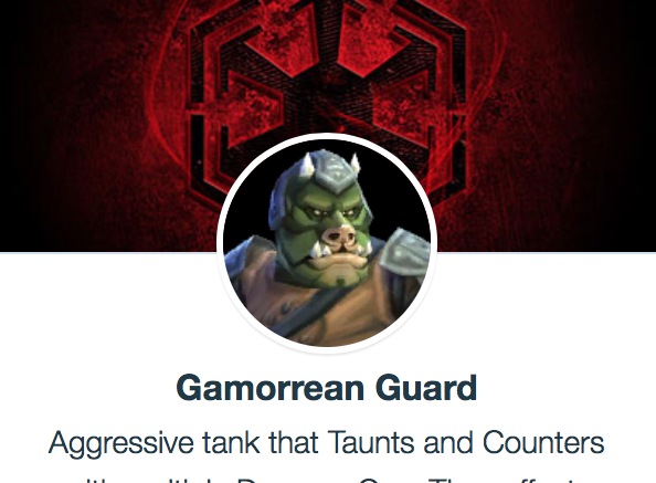 SWGoH - Gamorrean Guard