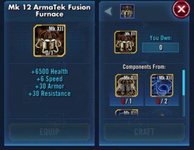 swgoh gear breakdown pieces need know gaming fans requirements