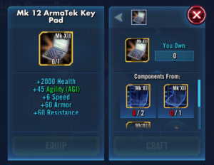 SWGoH - Gear 12