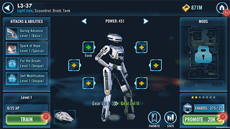 SWGoH - L3-37