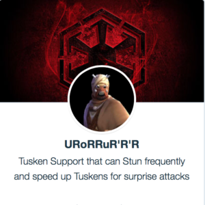 Tusken URoRRuR'R'R - SWGoH