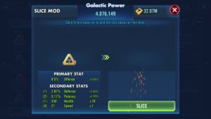 SWGoH - Mod Slicing