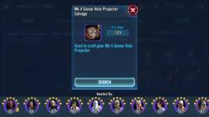 SWGoH Gear