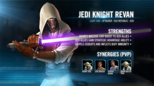 SWGoH Jedi Knight Revan