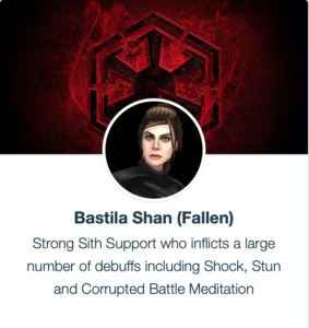 Bastila Shan Dark Side - SWGoH