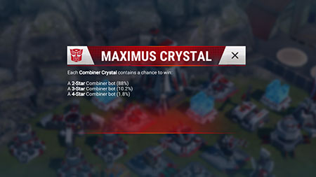 TFEW Maximus Crystal Odds