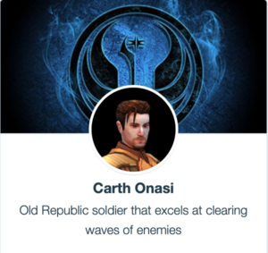 SWGoH - Carth Onasi