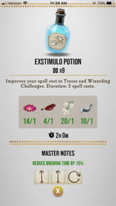 HPWU Exstimulo Master Notes