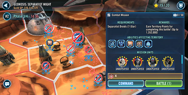 SWGoH - Geonosis TB Phase 3