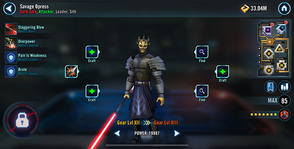 SWGoH - Savage Opress