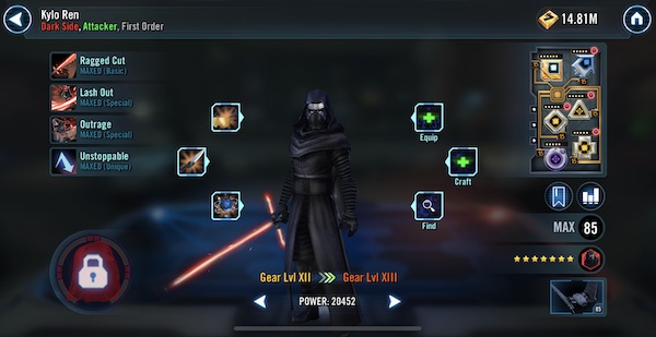 SWGoH - Kylo Ren