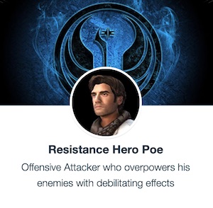 SWGoH - Resistance Hero Poe