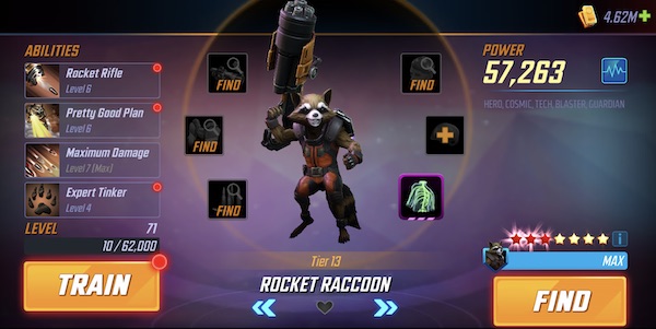 Rocket Raccoon - MSF