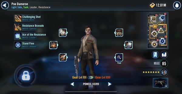 SWGoH - Poe Dameron