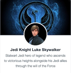 Jedi Knight Luke Skywalker - SWGoH