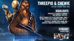 Threepio & Chewie - SWGoH