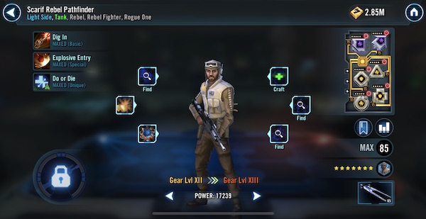 Scarif Rebel Pathfinder - SWGoH