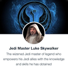 Jedi Master Luke Skywalker