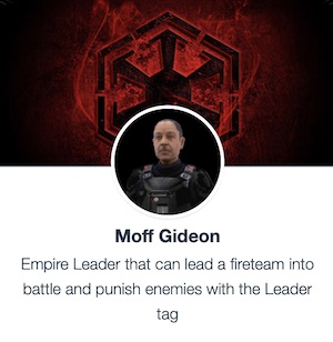 Moff Gideon - SWGoH