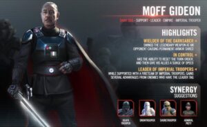 Moff Gideon - SWGoH