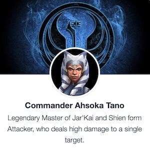 SWGoH - Commander Ahsoka Tano