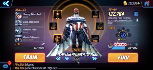 Captain America Sam - MSF