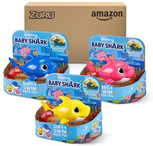 Baby Shark Sing & Swim Bath Toy 3-Pack