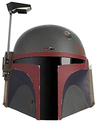 Star Wars The Black Series Boba Fett (Re-Armored) Premium Electronic Helmet, The Mandalorian Roleplay Collectible for Kids Ages 14 and Up