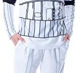 Star Wars Men’s Stormtrooper Costume Pajamas Long Sleeve Shirt And Pants Loungewear Sleep Set